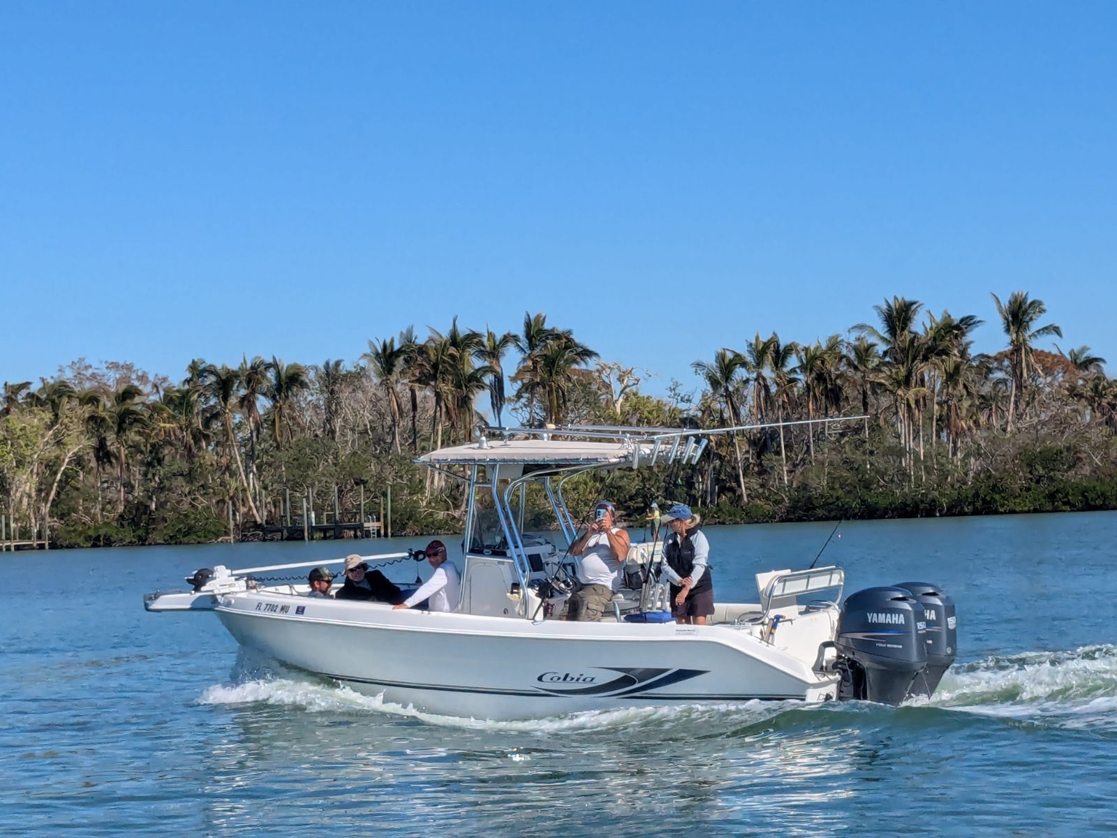 Captain Phil's new cobia boat